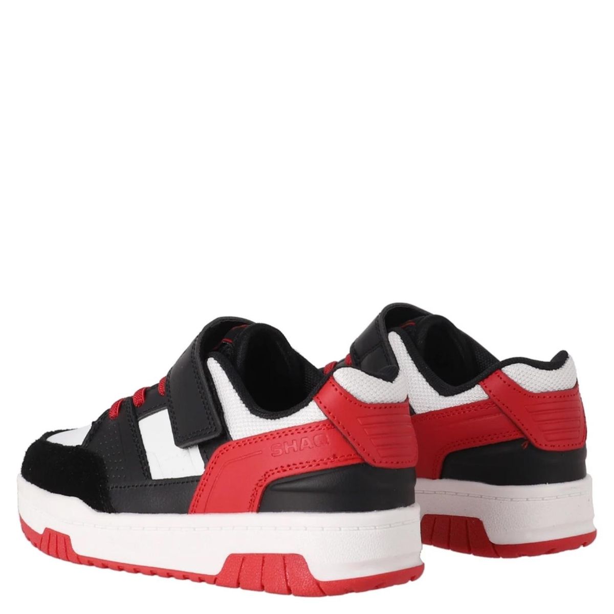 SHAQ - Zapatilla Urbana Hombre Cuero Rojo Shaq