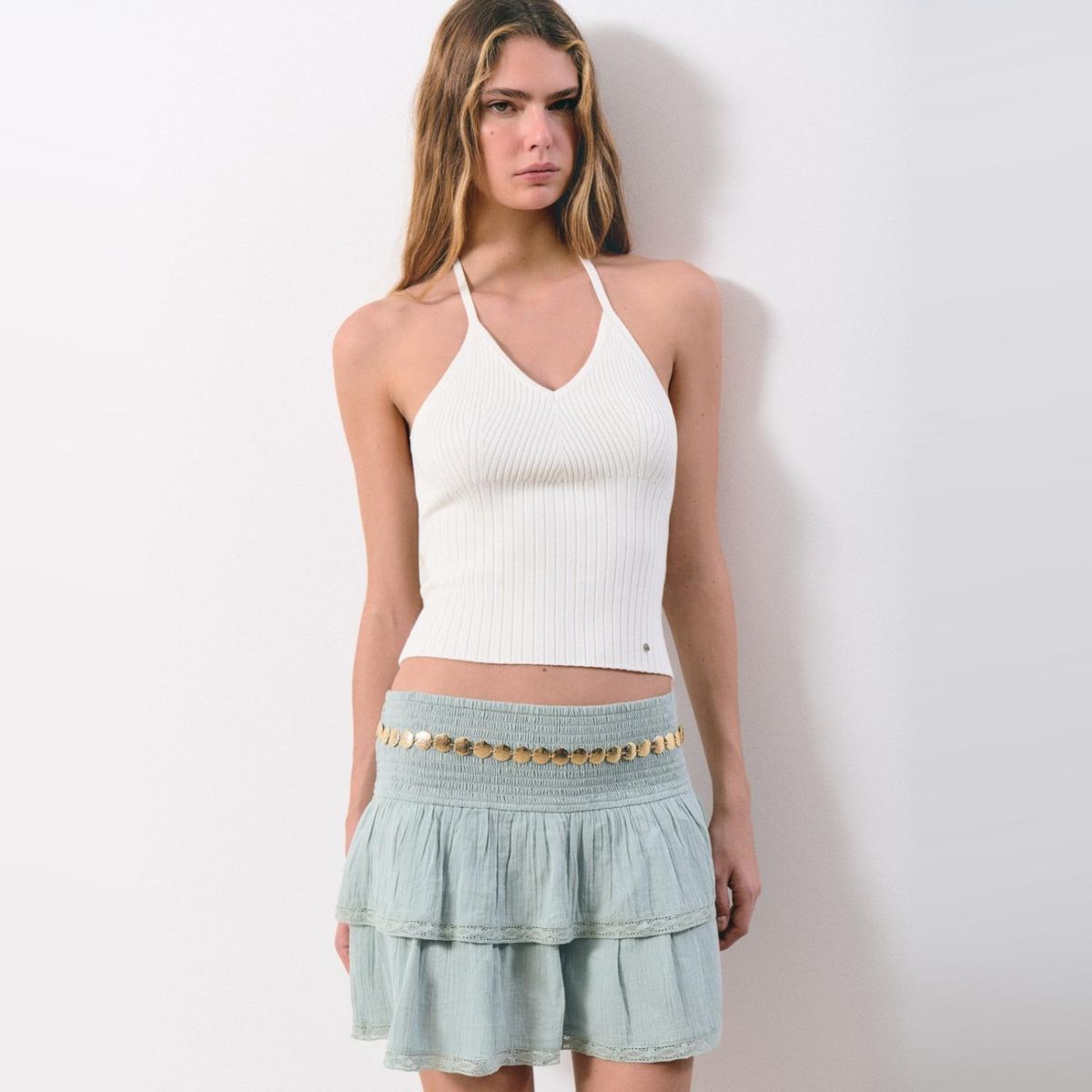 BROWNIE - Falda Volantes Mujer Brownie