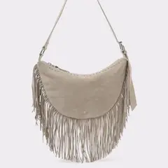 BROWNIE - Cartera Bandolera Flecos Mujer