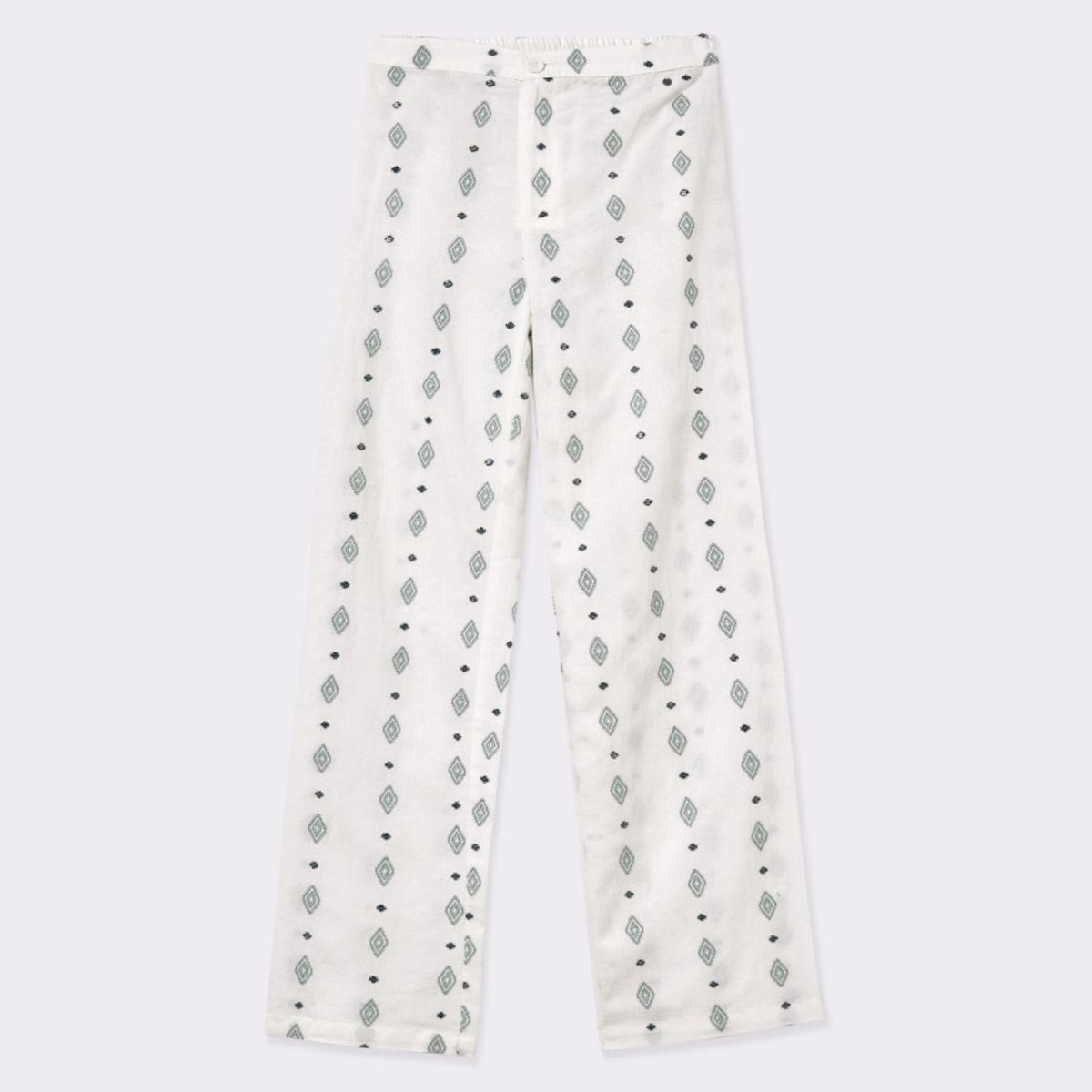 BROWNIE - Pantalón Bordado Mujer Brownie