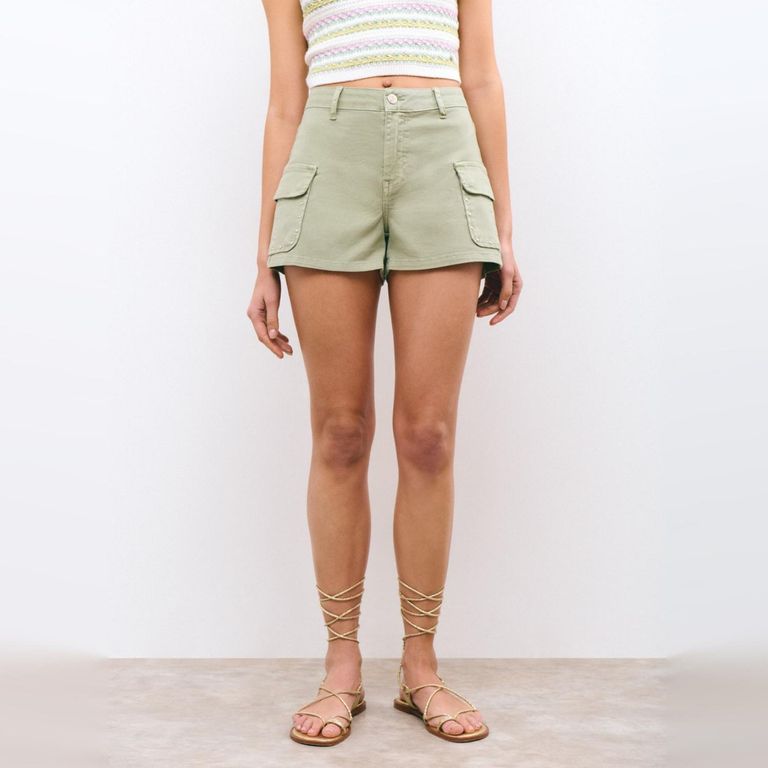 BROWNIE Short Básico Cargo Mujer