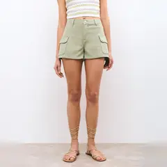 BROWNIE - Short Básico Cargo Mujer
