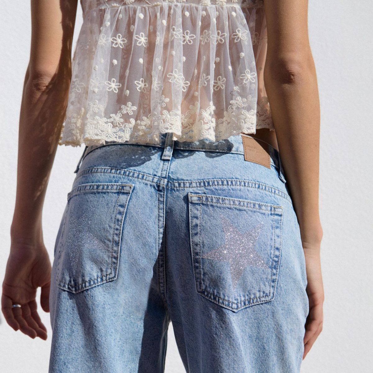 BROWNIE - Jeans Tiro Bajo Mujer Brownie