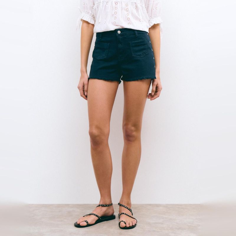 BROWNIE - Short Estrellas Bordadas Mujer Brownie