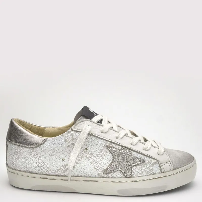 ROSSATI - Zapatilla Urbana Mujer Cuero Blanco Rossati