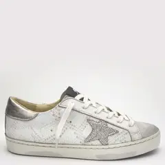 ROSSATI - Zapatilla Urbana Mujer Cuero Blanco