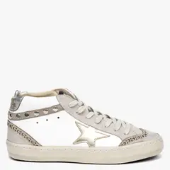 ROSSATI - Zapatilla Urbana Mujer Cuero Blanco