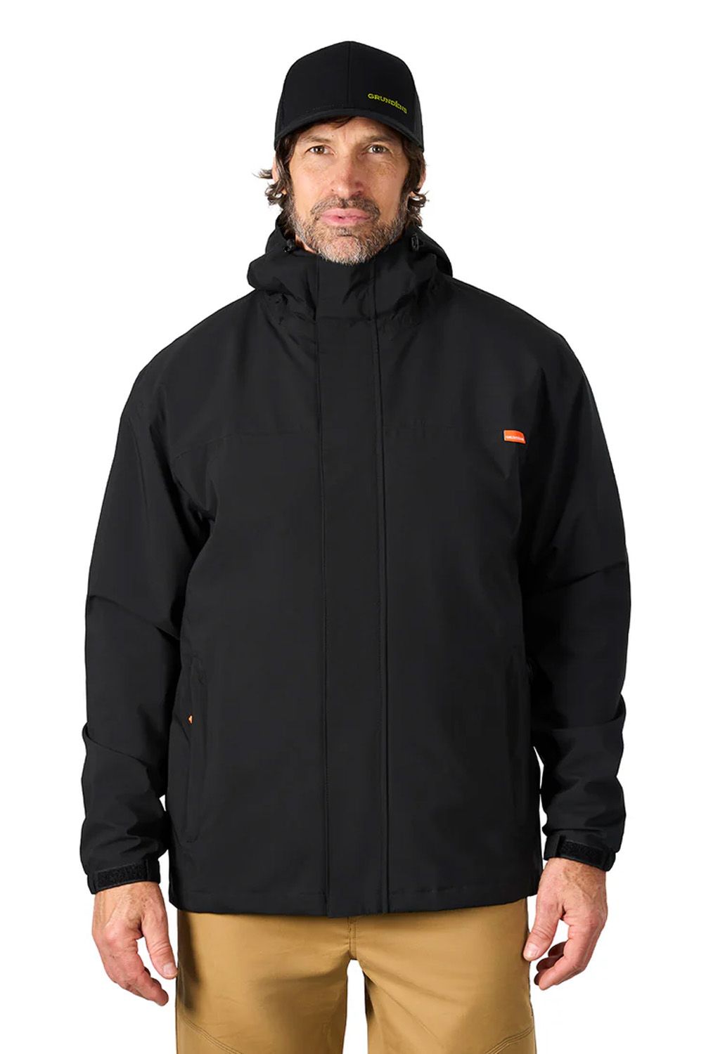 GRUNDENS - Chaqueta Cutter Jacket Black Unisex Grundens