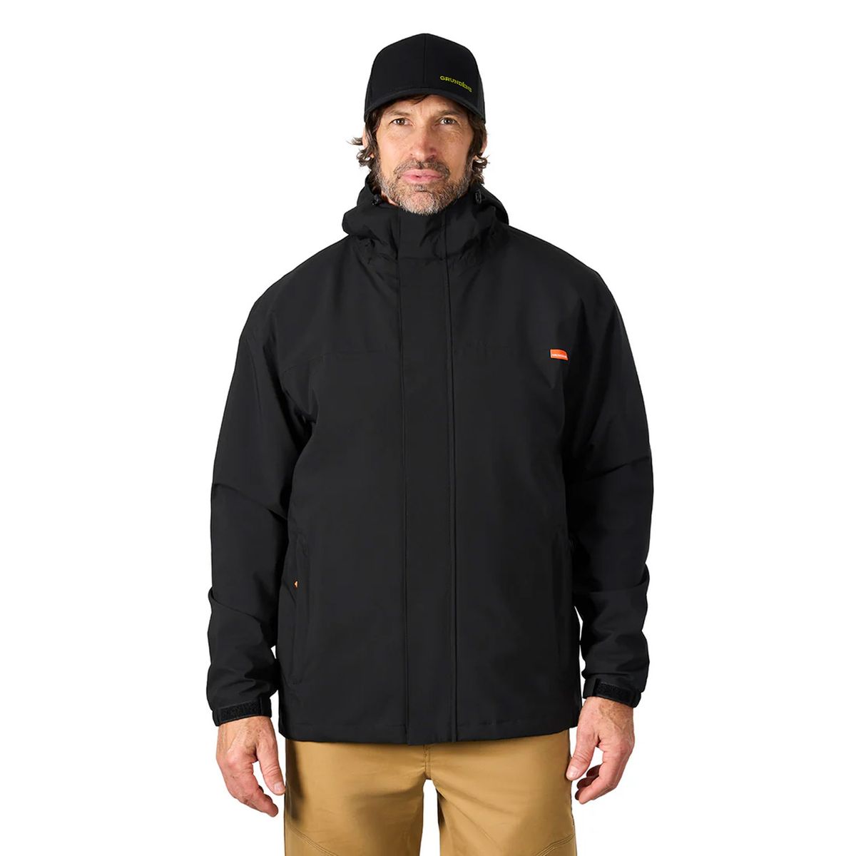 GRUNDENS - Chaqueta Cutter Jacket Black Unisex Grundens