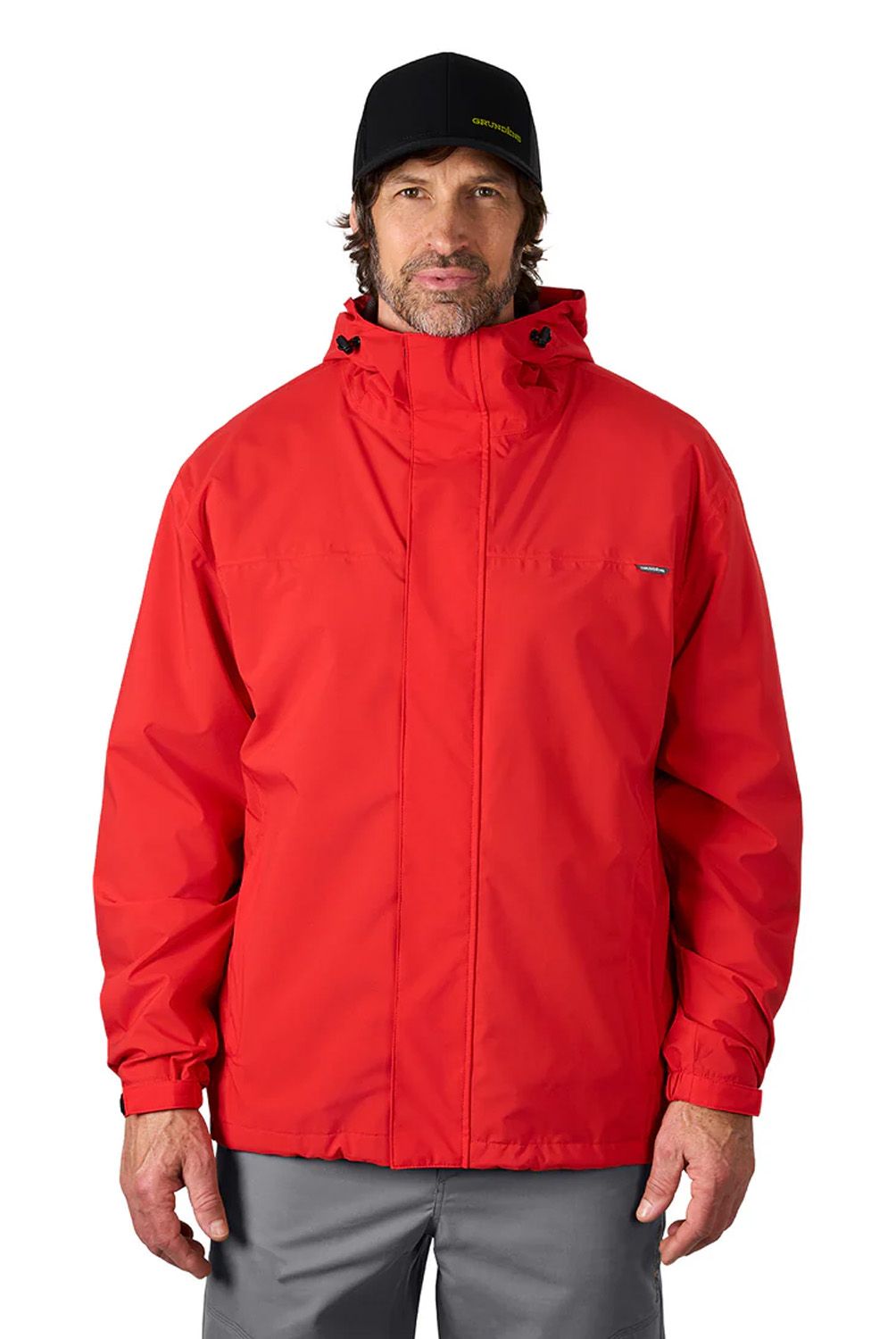 GRUNDENS - Chaqueta Cutter Jacket-Red Unisex Grundens