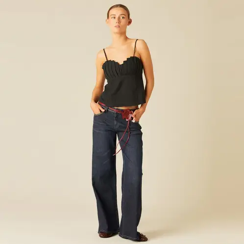 NICOLI - Jeans Tiro Bajo Mujer