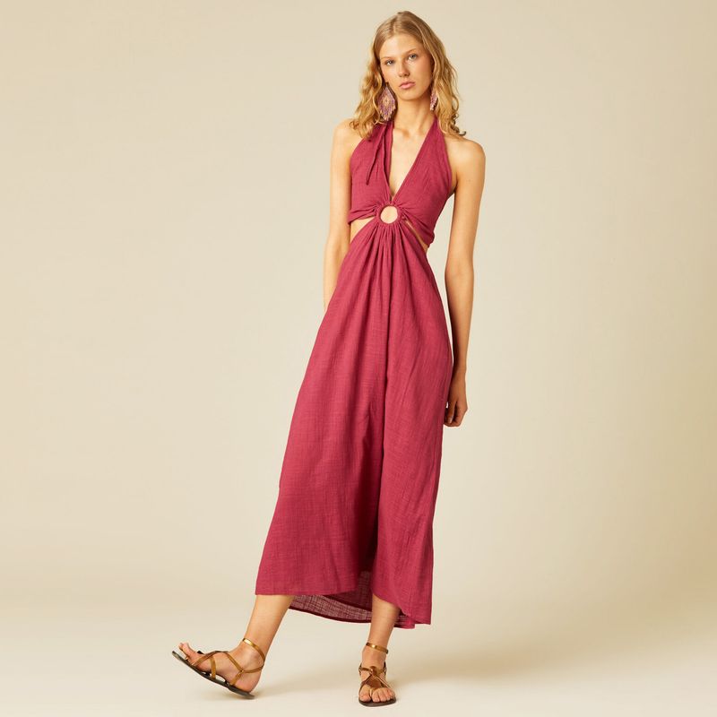 NICOLI - Vestido Largo Mujer Nicoli