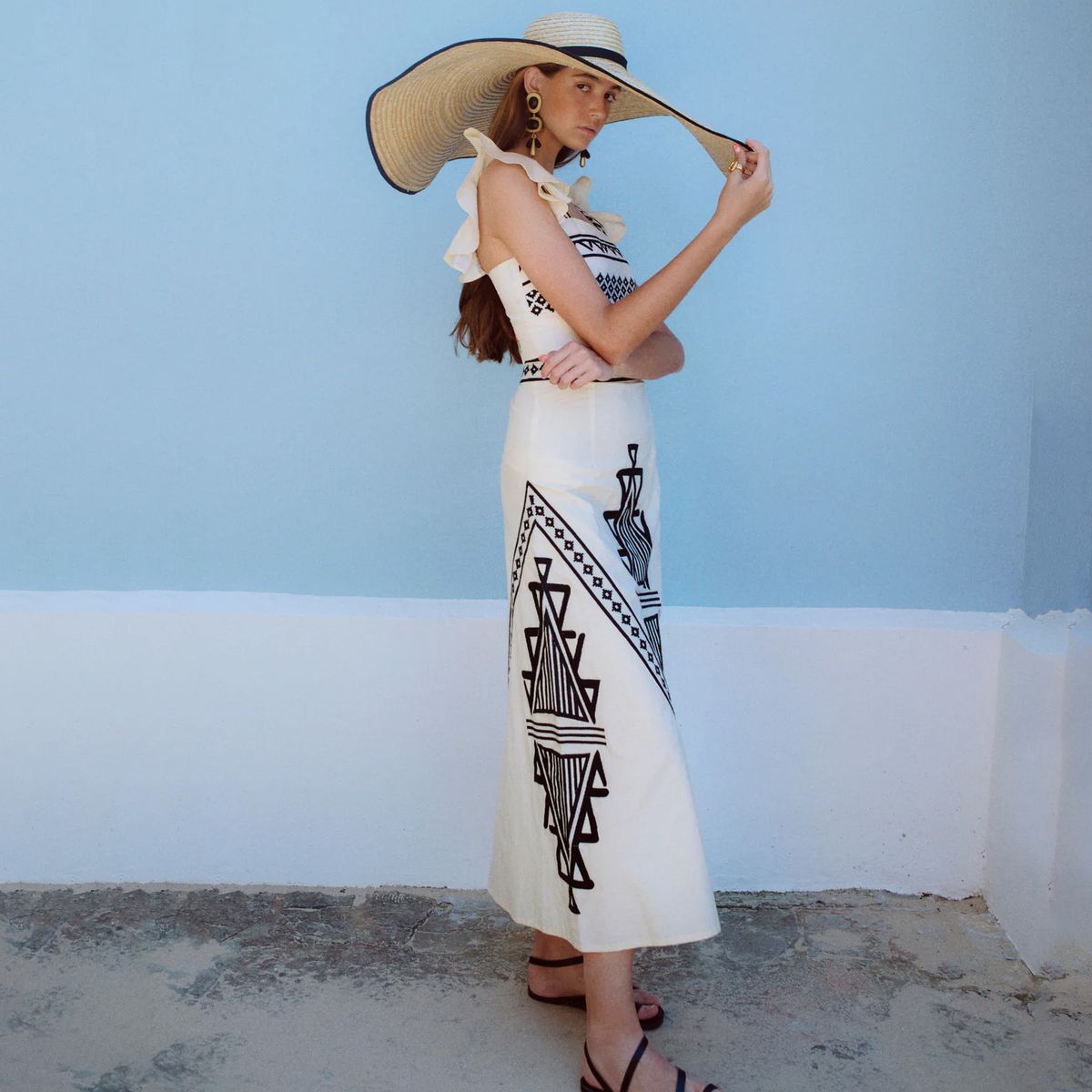 IQ - Conjunto Bordado 100% Algodón IQ