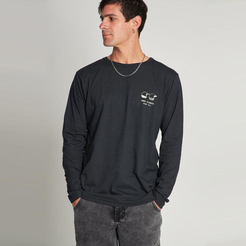 TOKE - Polera Manga Larga Company Hombre Toke