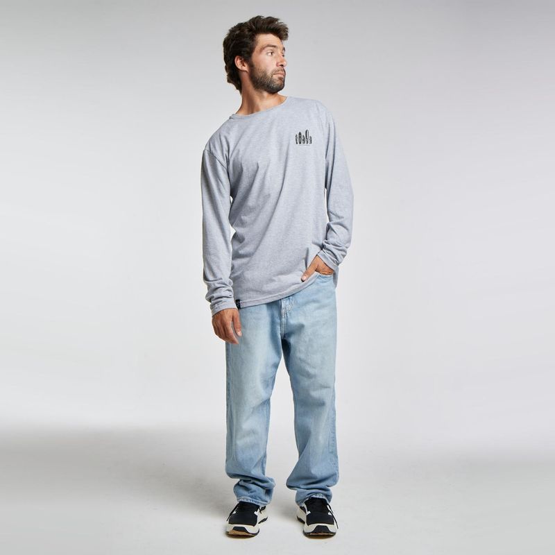 TOKE - Polera Manga Larga Malibu Hombre Toke