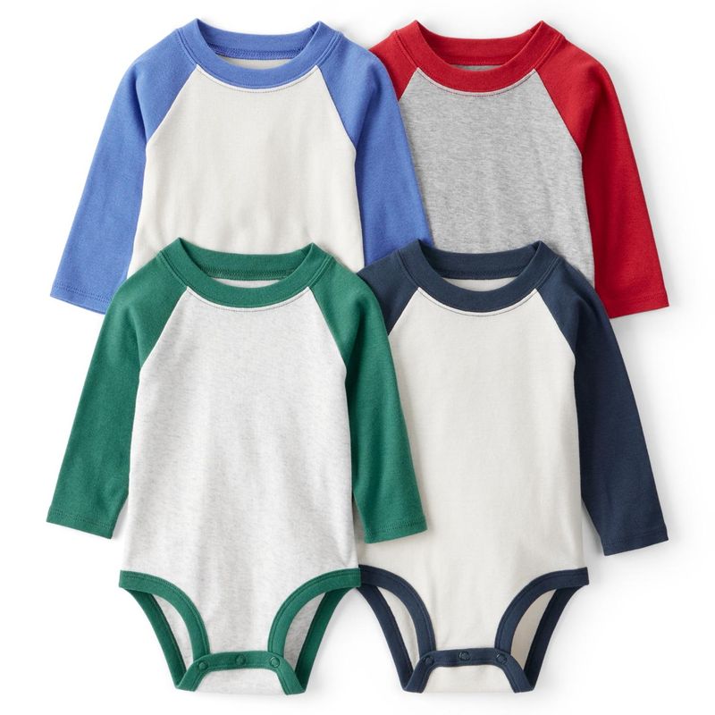 CARTER'S - Pack de Bodys Algodón 4 unidades Bebé Niño Carter's