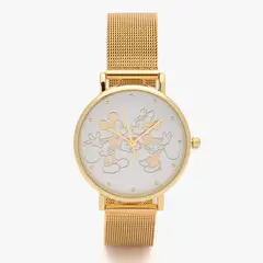 DISNEY - Reloj Análogo Minnie y Mickey Mujer