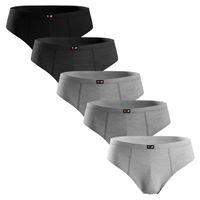 Pack De 5 Slip Algodón Hombre
