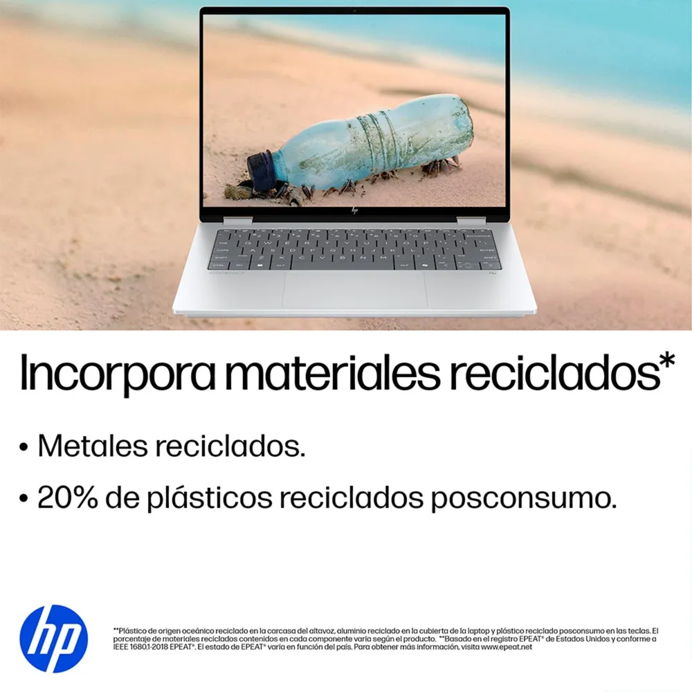HP OmniBook X Flip 14-fm0072la Core Ultra 7 16GB 1TB Plata Glaciar, foto 18