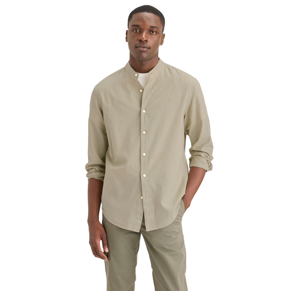 DOCKERS - Camisa Casual Manga Larga Hombre Dockers