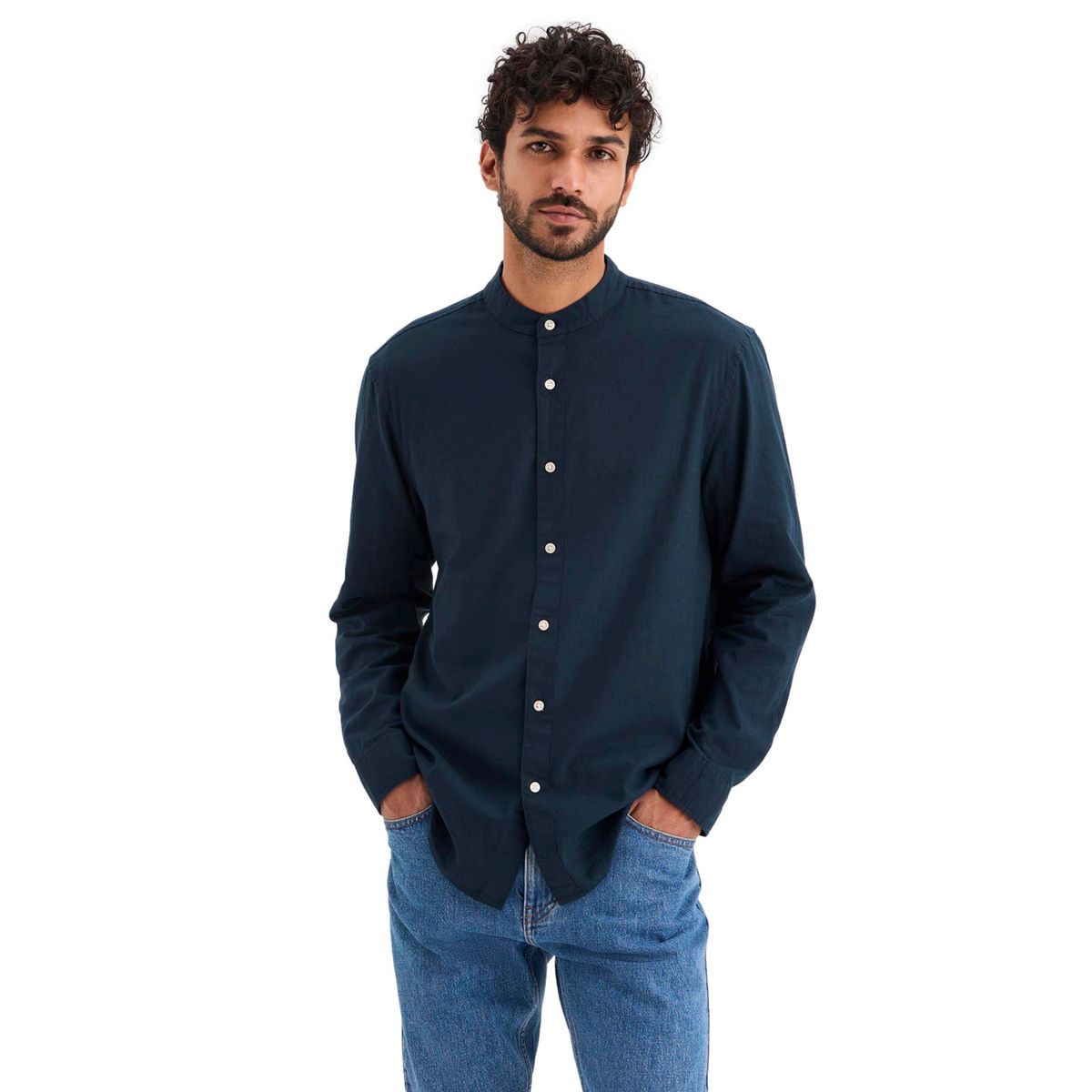 DOCKERS - Camisa Casual Manga Larga Hombre Dockers