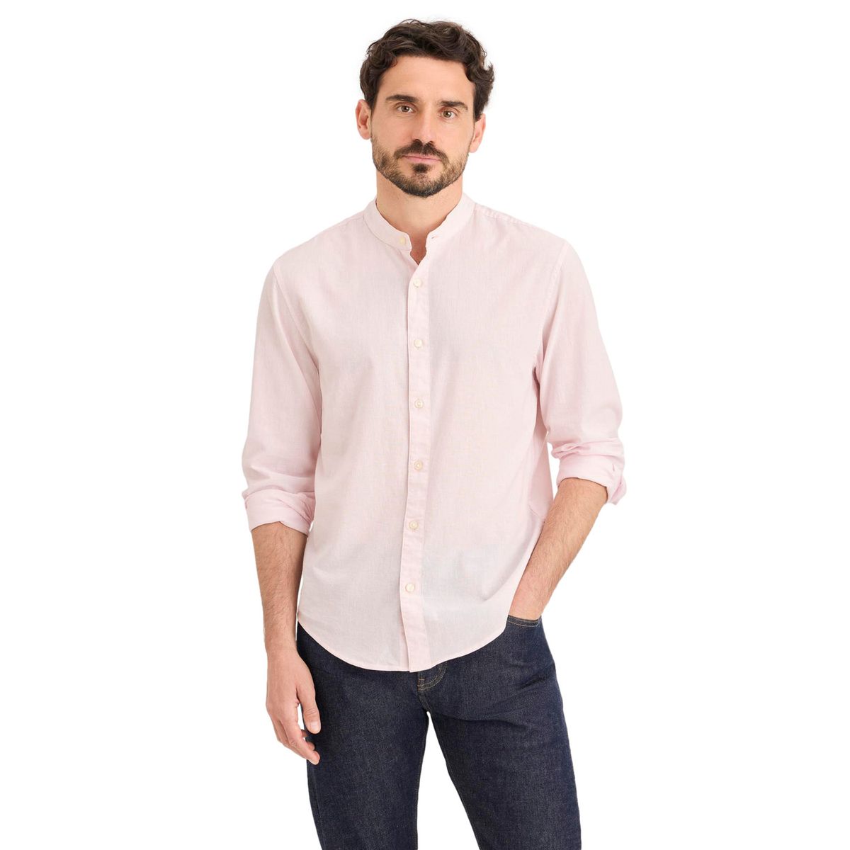 DOCKERS - Camisa Casual Manga Larga Hombre Dockers