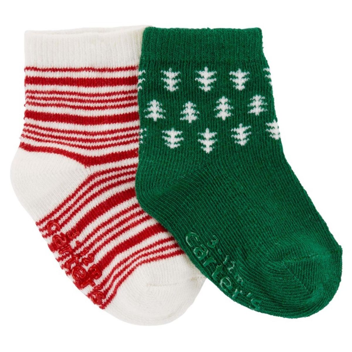 CARTER'S - Pack 2 Pares Calcetines Navidad Bebé Unisex Carter's