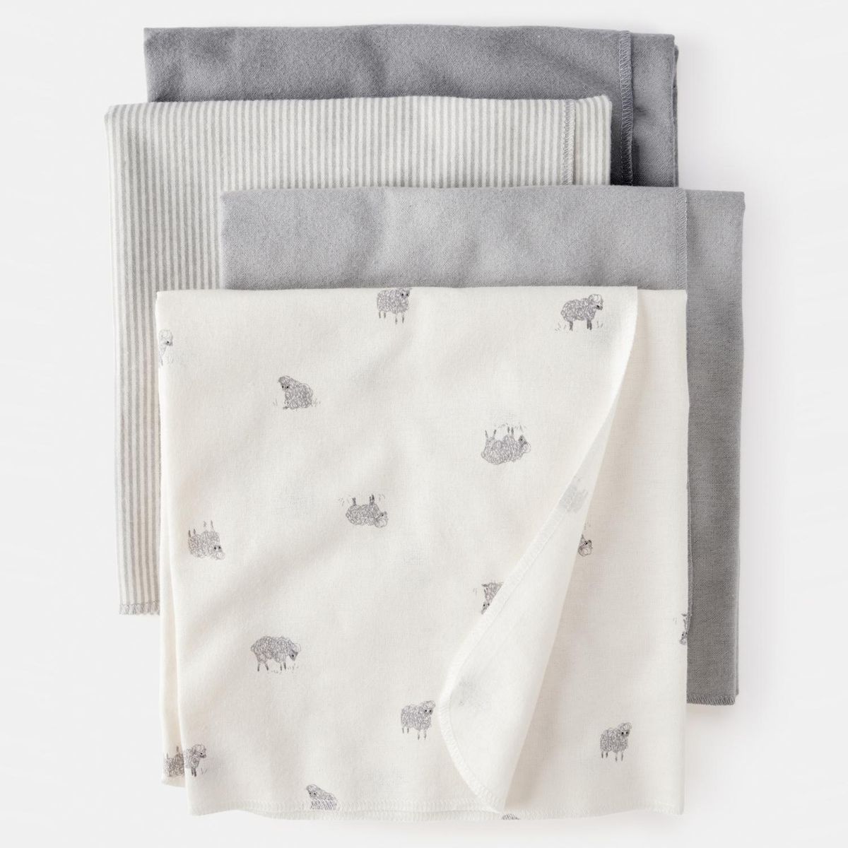 CARTER'S - Pack 4 Mantas Bebé Unisex Carter's