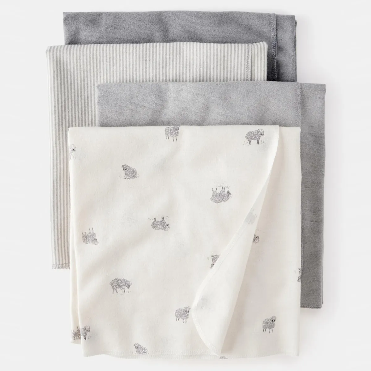 CARTER'S - Pack 4 Mantas Bebé Unisex Carter's