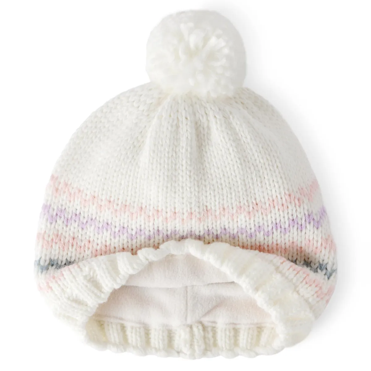 CARTER'S - Gorro Pompón con Forro Polar Bebé Niña Carter's