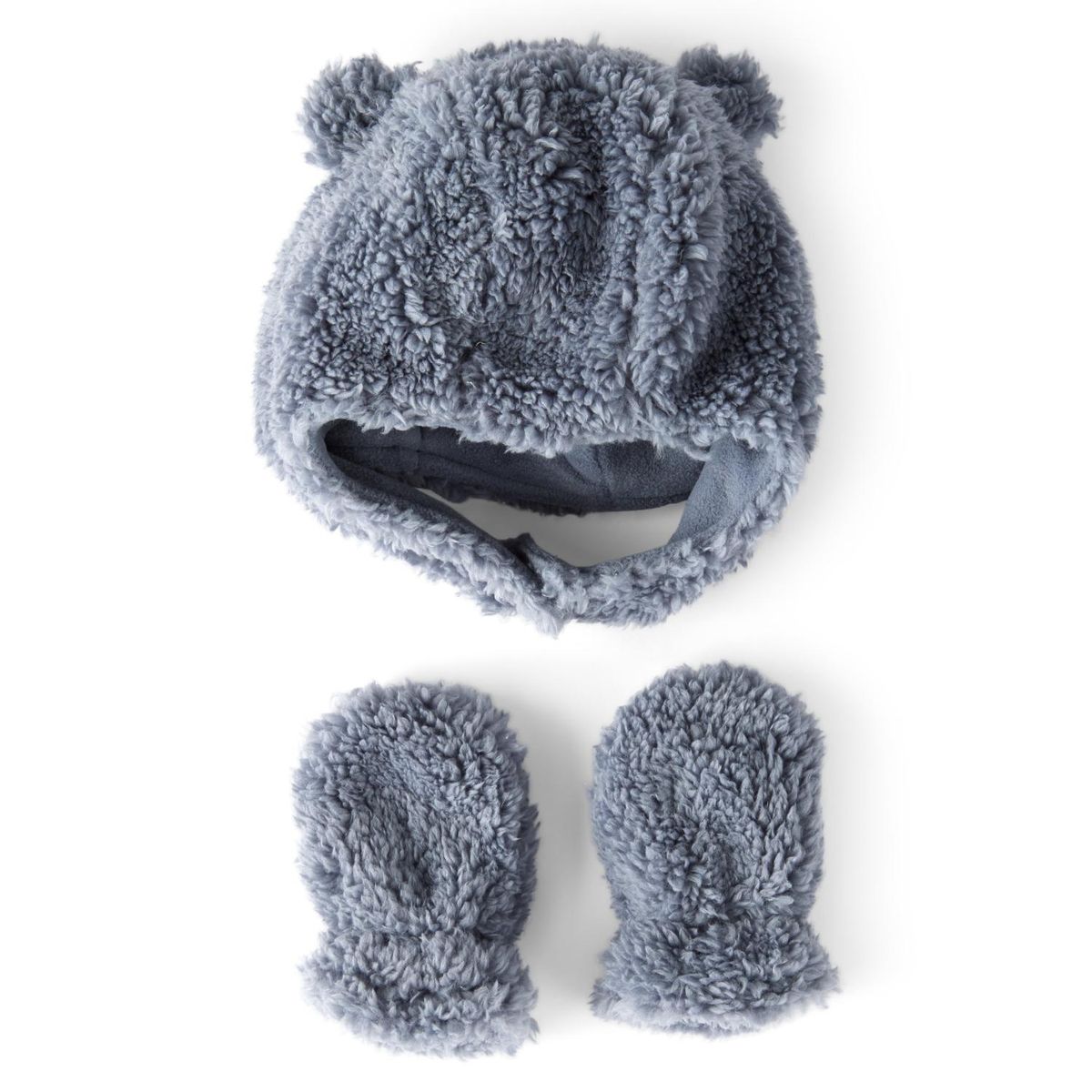 CARTER'S - Conjunto 2 Piezas Gorro Y Mitones Sherpa Bebé Niño Carter's