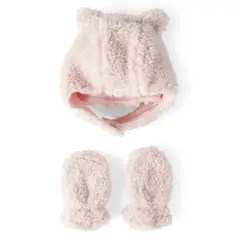 CARTER'S - Conjunto 2 Piezas Gorro Y Mitones Sherpa Bebé Niña