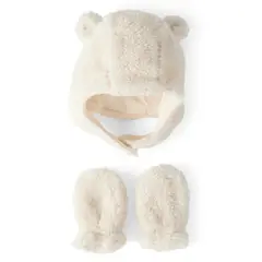 CARTER'S - Conjunto 2 Piezas Gorro Y Mitones Sherpa Bebé Unisex