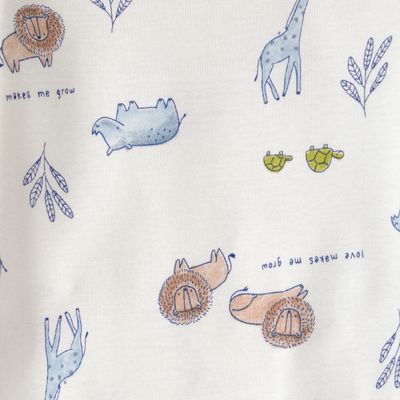 Imagen 2 del producto Pack De Bodys Algodón 4 Unidades Bebé Niño