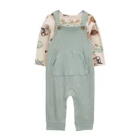 Conjunto 2 Piezas Polera Y Jardinera Bebé Niño