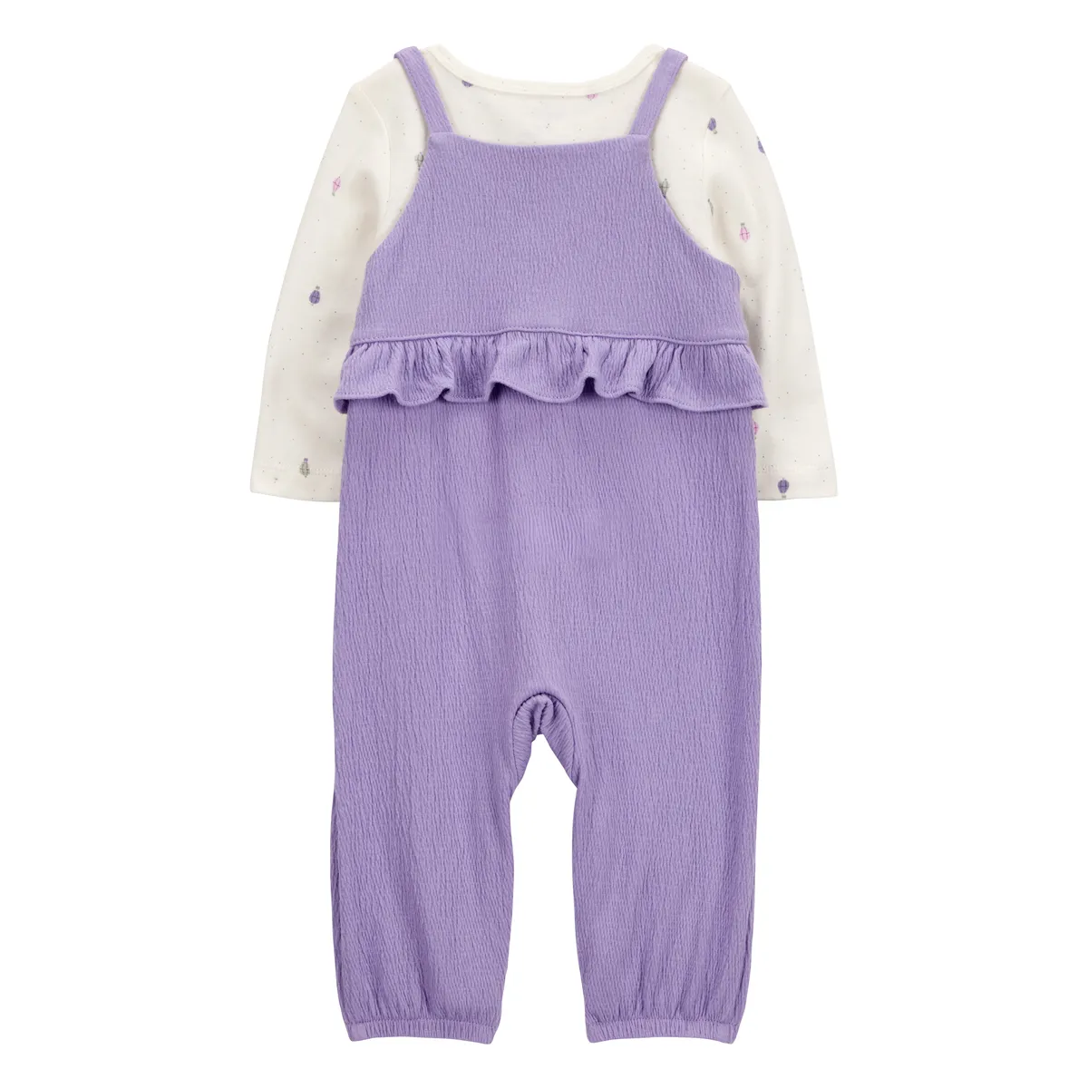 CARTER'S - Conjunto 2 Piezas Polera Y Jardinera Bebé Niña Carter's