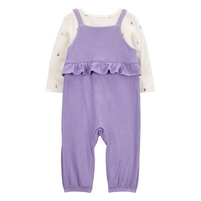 Imagen 2 del producto Conjunto 2 Piezas Polera Y Jardinera Bebé Niña