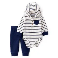 CARTER'S - Conjunto 2 Piezas Body Y Pantalón Buzo Bebé Niño