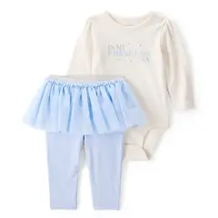 CARTER'S - Conjunto 2 Piezas Body Y Calza Con Tutu Bebé Niña