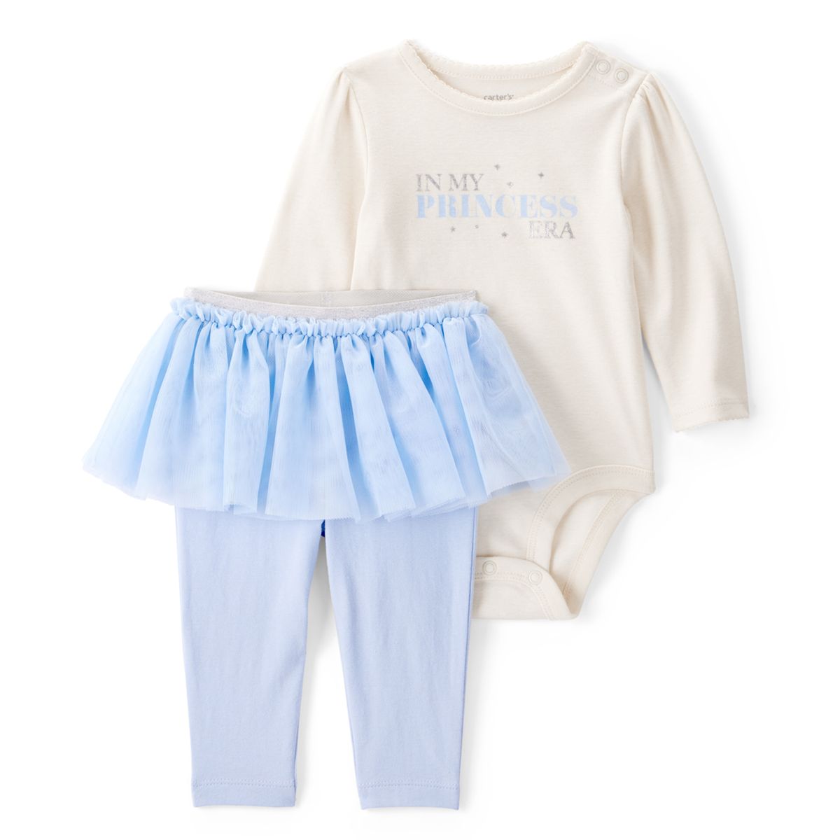 CARTER'S - Conjunto 2 Piezas Body Y Calza Con Tutu Bebé Niña Carter's