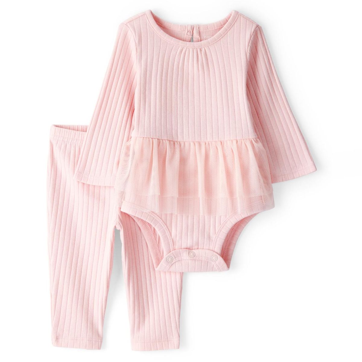 CARTER'S - Conjunto 2 Piezas Body Y Calza Bebé Niña Carter's