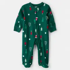 CARTER'S - Pijama Navidad Algodón Bebé Unisex