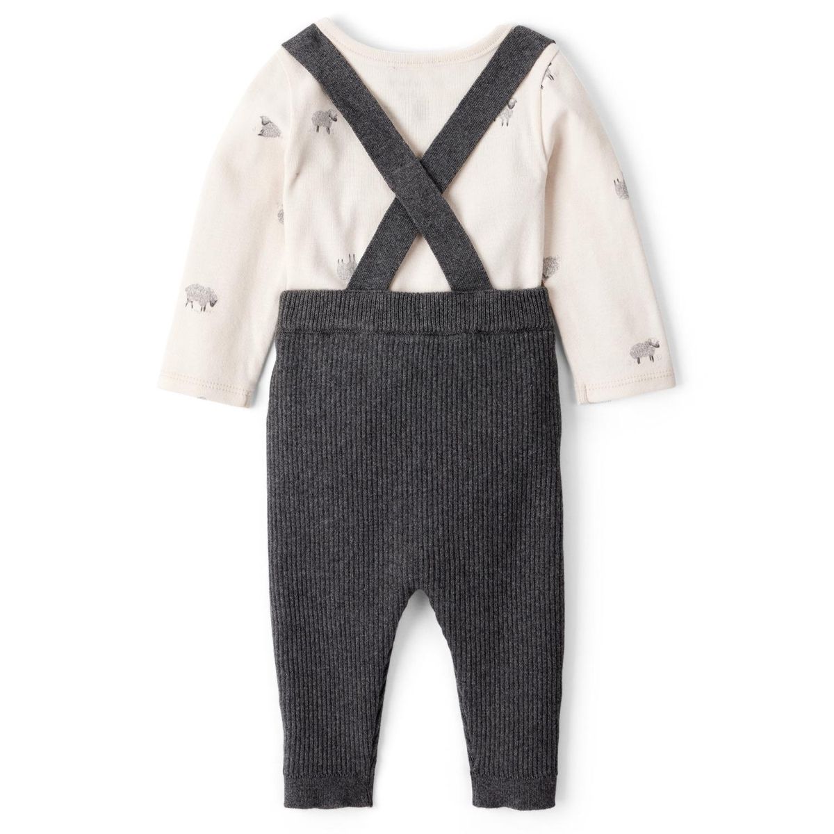 CARTER'S - Conjunto 2 Piezas Calza Con Tirantes y Body Bebé Niño Carter's