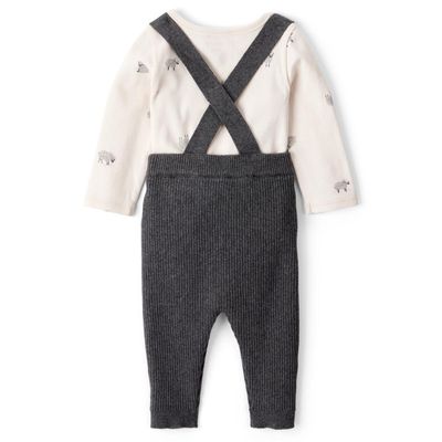 Imagen 2 del producto Conjunto 2 Piezas Calza Con Tirantes y Body Bebé Niño