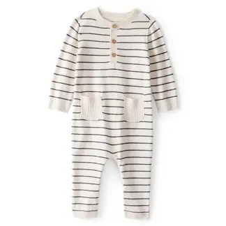 CARTER'S - Enterito Manga Larga Con Vuelos y Botones Bebé Niño