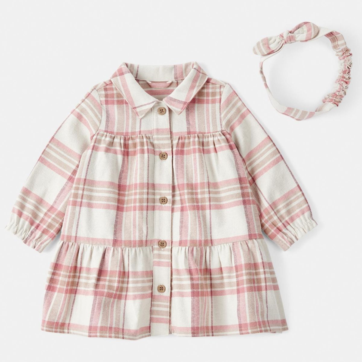 CARTER'S - Conjunto 2 Piezas Vestido y Cintillo Bebé Niña Carter's