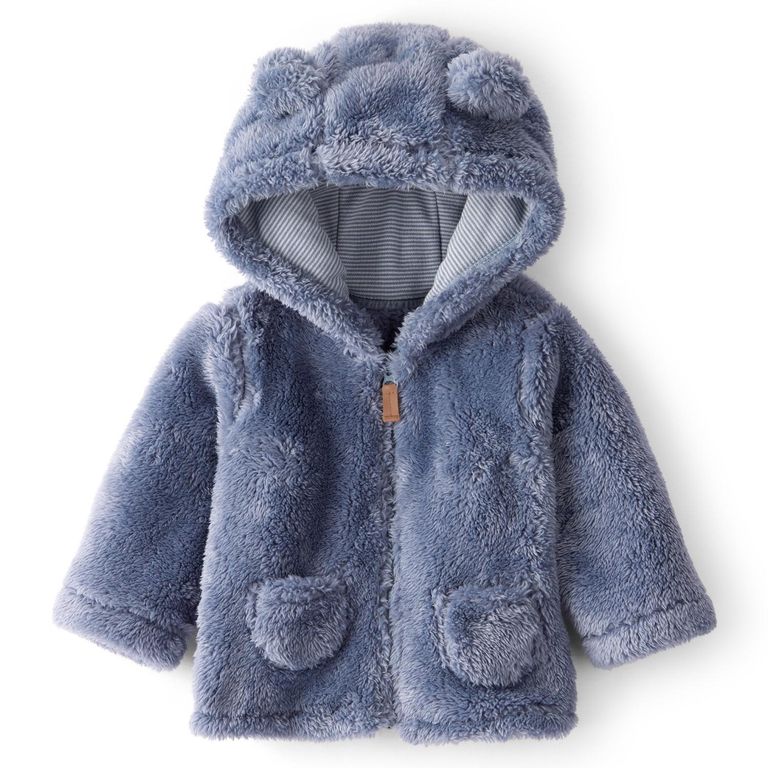 CARTER'S Polerón Orejitas Con Forro Sherpa Bebé Niño