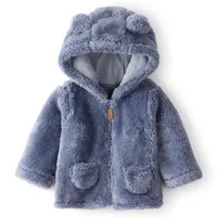 Polerón Orejitas Con Forro Sherpa Bebé Niño