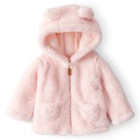 Polerón Orejitas Con Forro Sherpa Bebé Niña