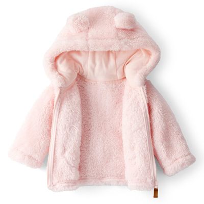 Imagen 2 del producto Polerón Orejitas Con Forro Sherpa Bebé Niña